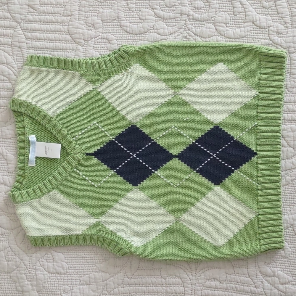 Janie and Jack Sweater Vest size 4T yr